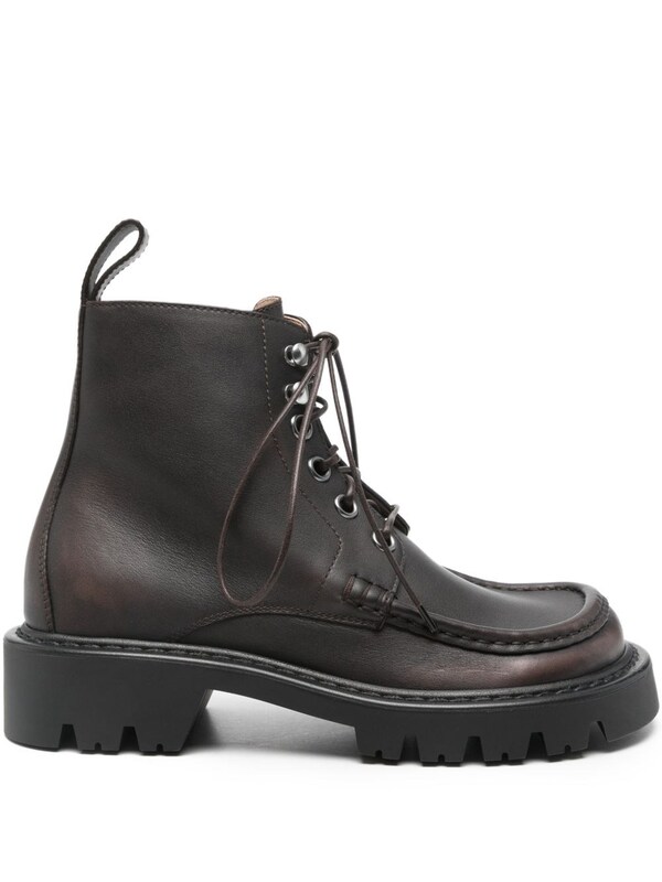  Loewe Loewe Sierra Leather Lace-up Boots 
