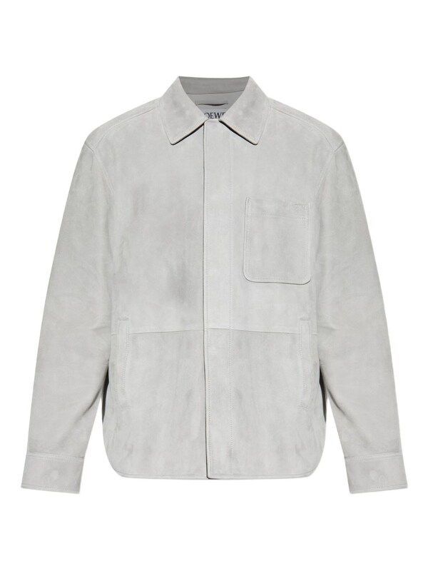  Loewe Loewe Suede Leather Overshirt 