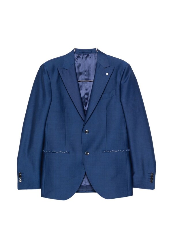 Luigi Bianchi Luigi Bianchi Men's Wool Suit 