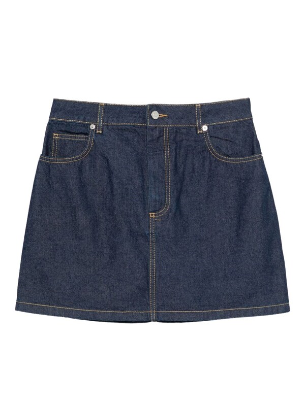  Maison Kitsune' Maison Kitsune' Denim Mini Skirt 