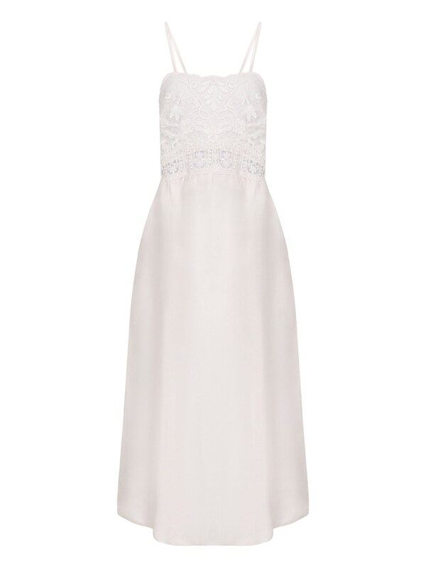 Maurizio Maurizio Dress With Embroidered Bodice 