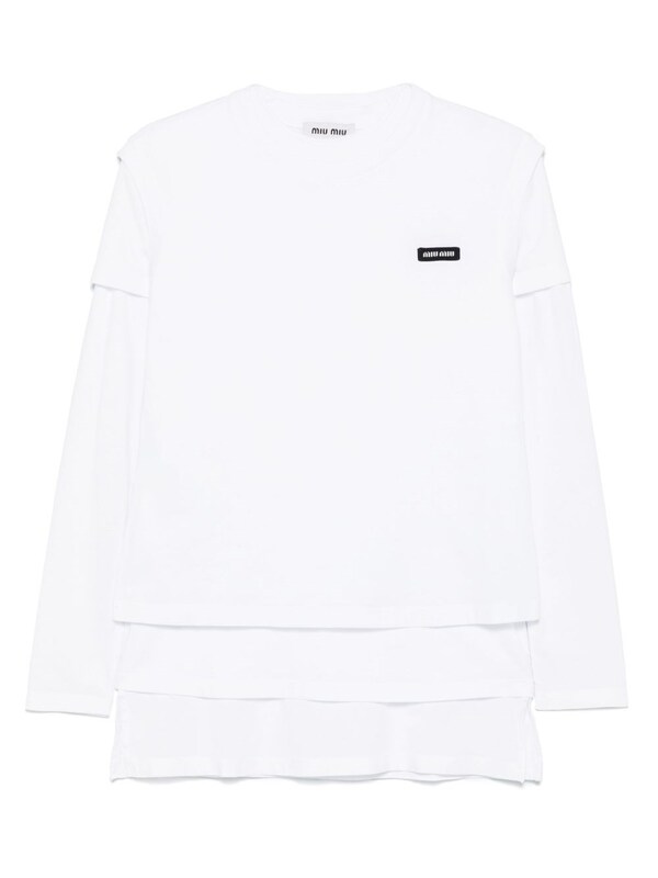  Miu Miu Miu Miu Cotton T-shirt - 3pack 
