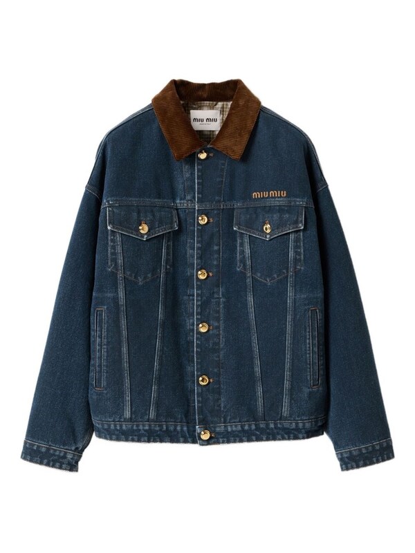  Miu Miu Miu Miu Denim Jacket 