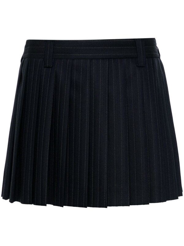  Miu Miu Miu Miu Wool Mini Skirt 