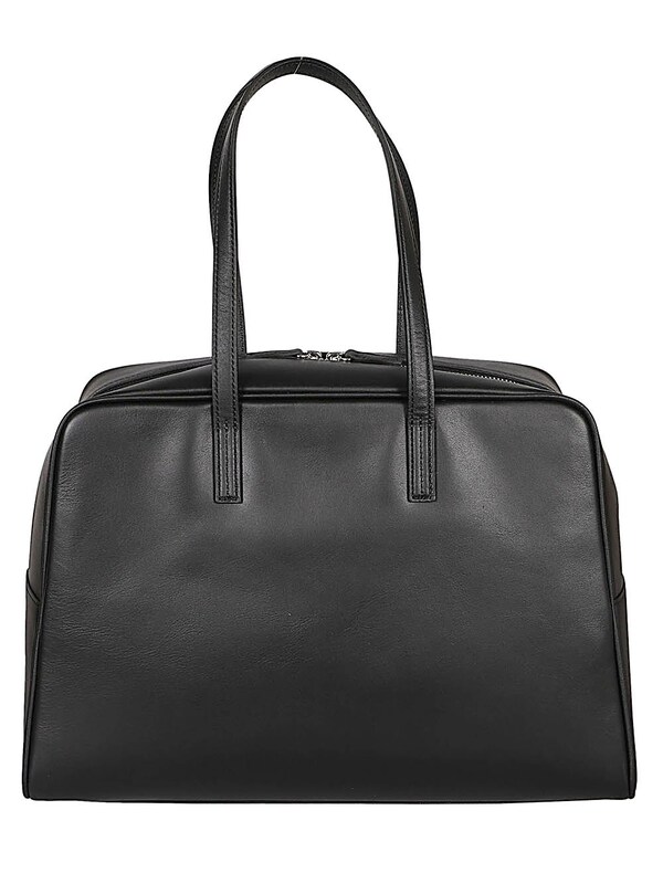  Mizuiro Mizuiro Large Leather Boston Bag 