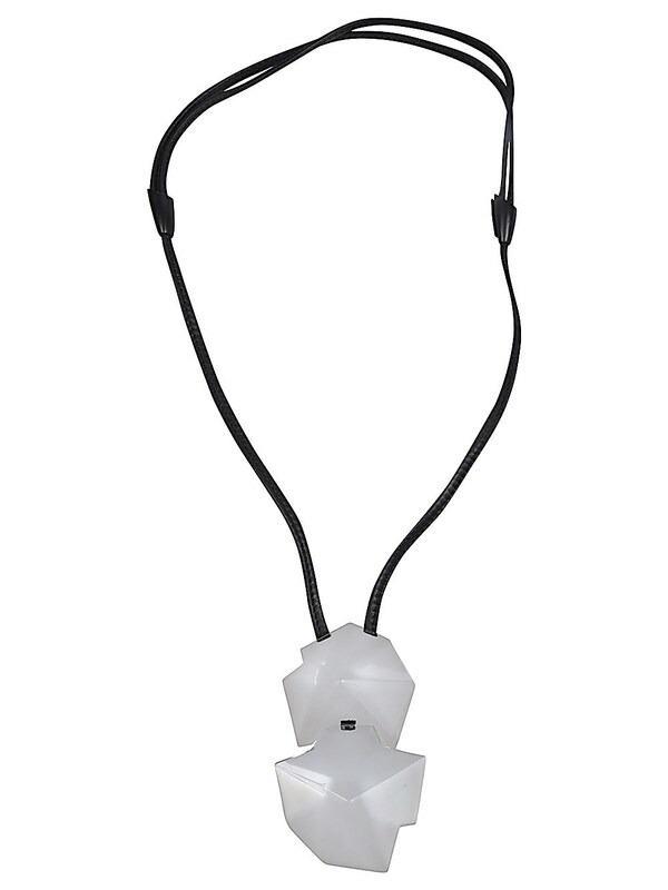  Monies Monies Leather Necklace With Pendant 