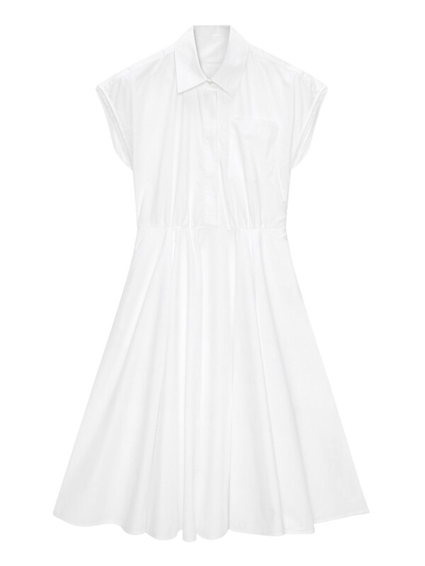  Msgm Msgm Midi Dress With Pocket 