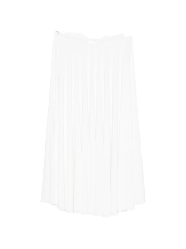  Norma Kamali Norma Kamali Flared Midi Skirt 