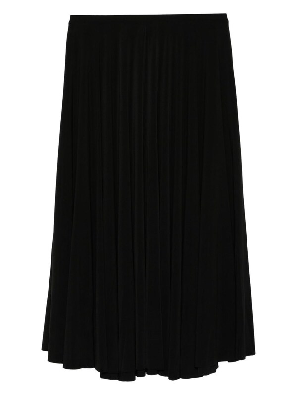  Norma Kamali Norma Kamali Pleated Midi Skirt 