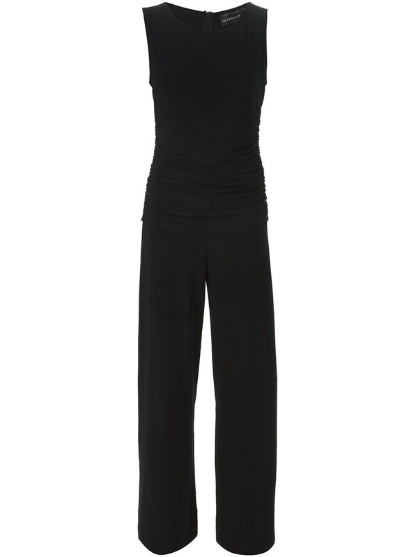  Norma Kamali Norma Kamali Sleeveless Crewneck Jumpsuit 