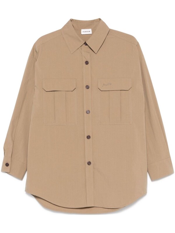  Parosh Parosh Nylon And Cotton Blend Shirt 