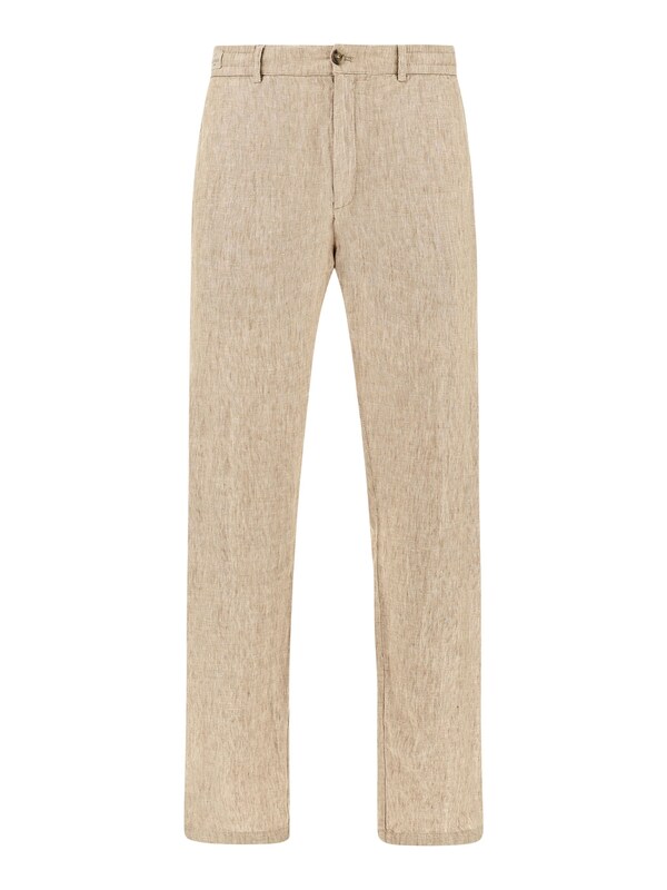  Paul & Shark Paul & Shark Linen Chino Trousers With Drawstring 