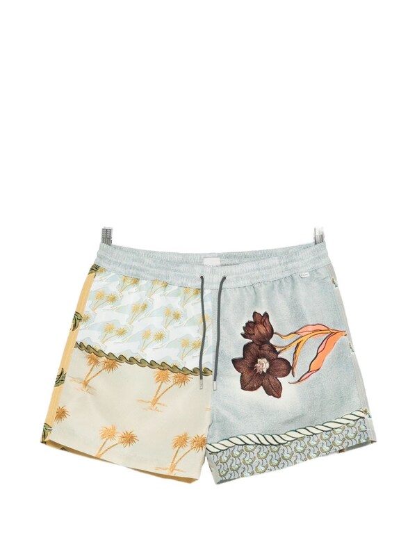  Paul Smith Paul Smith Printed Swim Shorts 