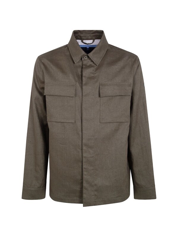  People Of Shibuya People Of Shibuya Linen Overshirt 