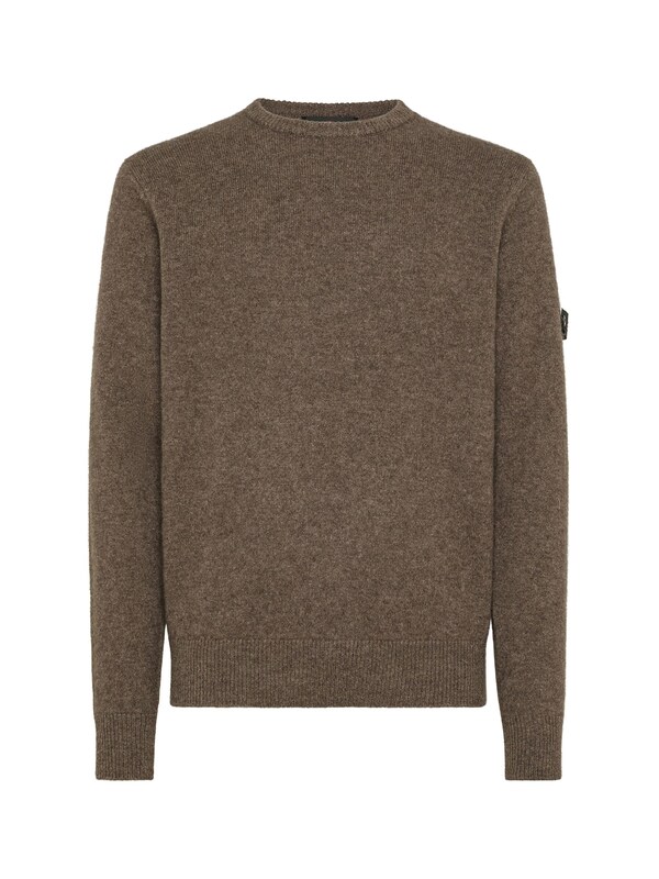  Peuterey Peuterey Long-sleeved Crewneck Sweater With Logo 