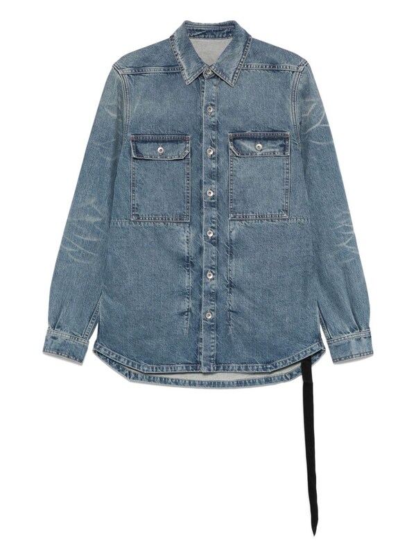  Rick Owens Drkshdw Rick Owens Drkshdw Denim Overshirt 