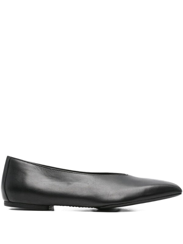  Rick Owens Rick Owens Leather Ballet Flats 