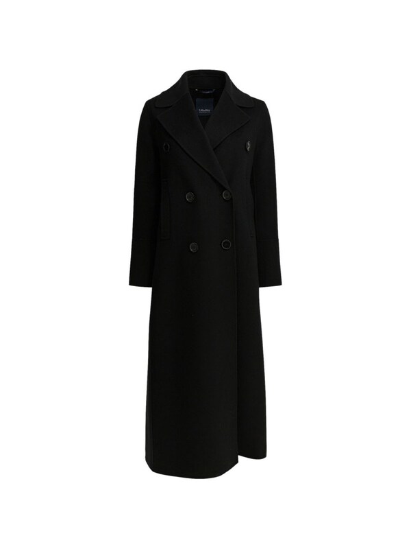  S Max Mara S Max Mara Wool Double-breasted Coat 