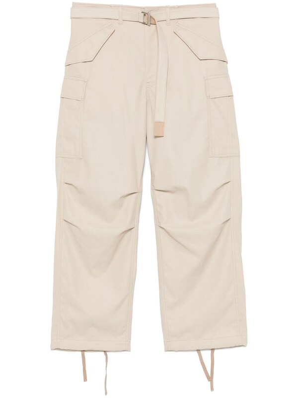 Sacai Sacai Cotton Cargo Trousers 