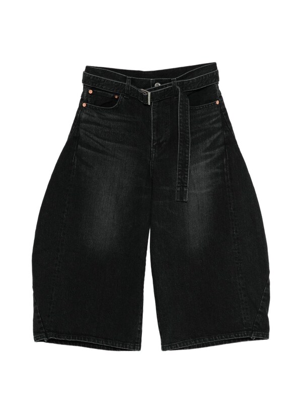  Sacai Sacai Denim Bermuda Shorts 