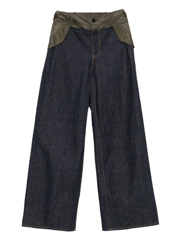  Sacai Sacai Denim Cotton Jeans 