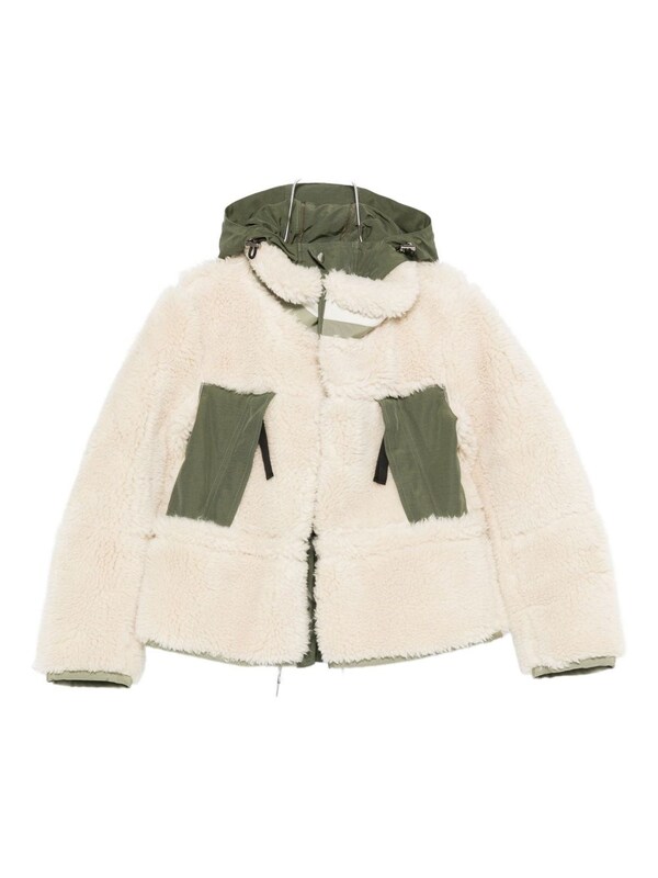  Sacai Sacai Shearling Blouson Jacket 