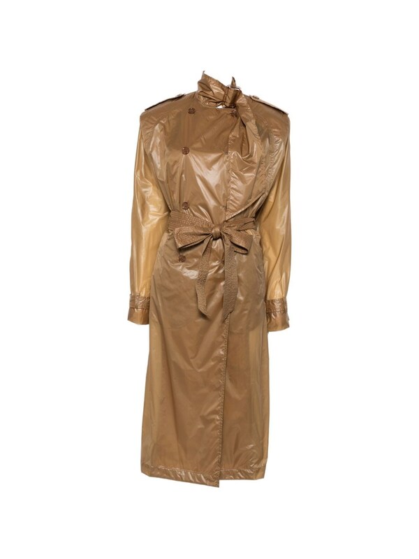  Saint Laurent Saint Laurent Nylon Trench Coat 