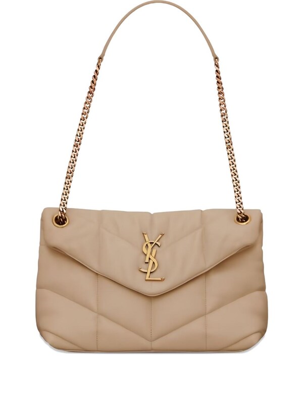  Saint Laurent Saint Laurent Puffer Small Leather Shoulder Bag 
