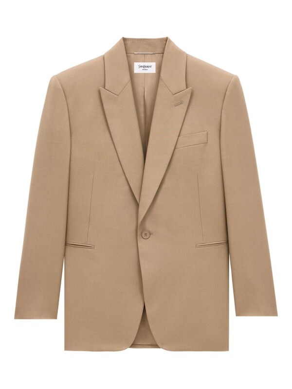  Saint Laurent Saint Laurent Wool Single-breasted Jacket 