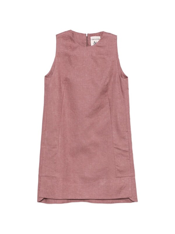  Semicouture Semicouture Sheena Linen Mini Dress 