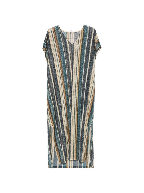  Siyu Siyu Zoe Striped Kaftan Dress 