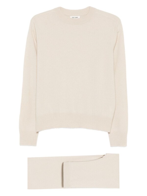  Soft Goat Soft Goat Trousers And Sweater Cashmere Set 
