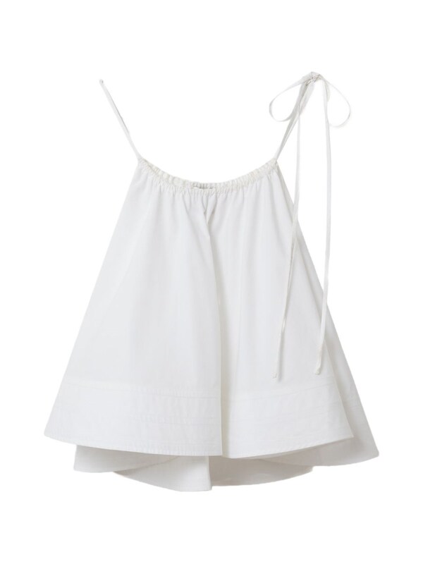  Stella Mccartney Stella Mccartney Cotton Ruffled Top 