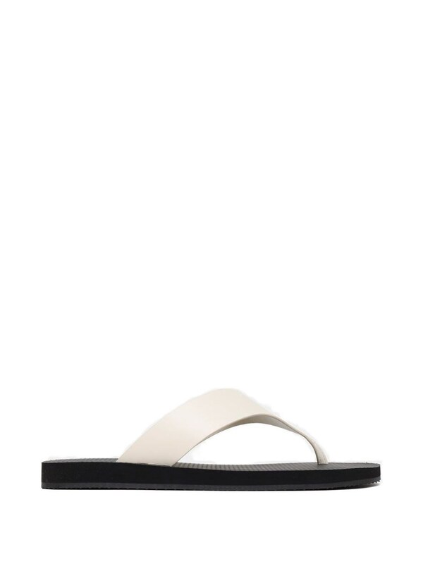  The Row The Row Dune Leather Flip Flops 