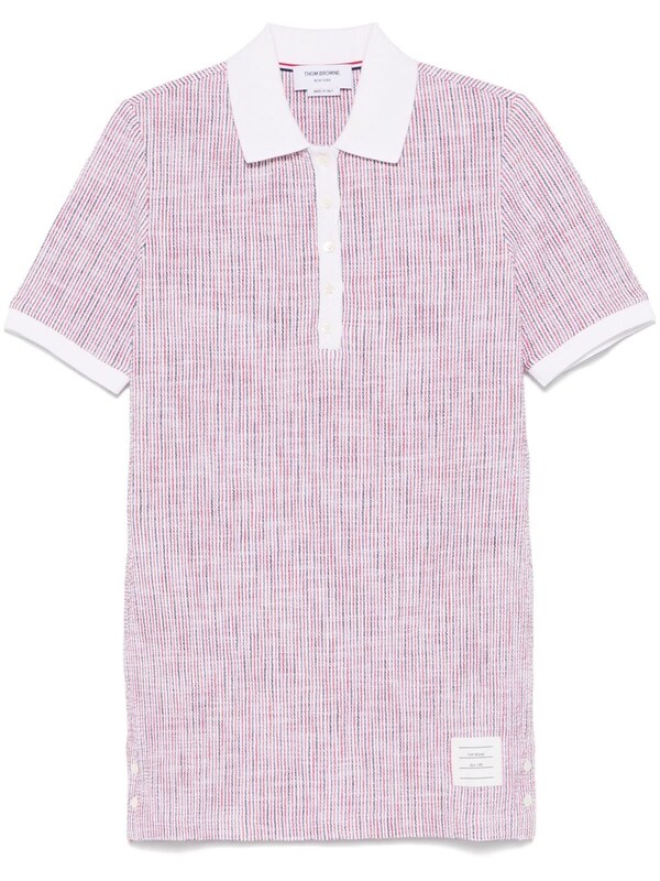  Thom Browne Thom Browne Rwb Cotton Polo Dress 