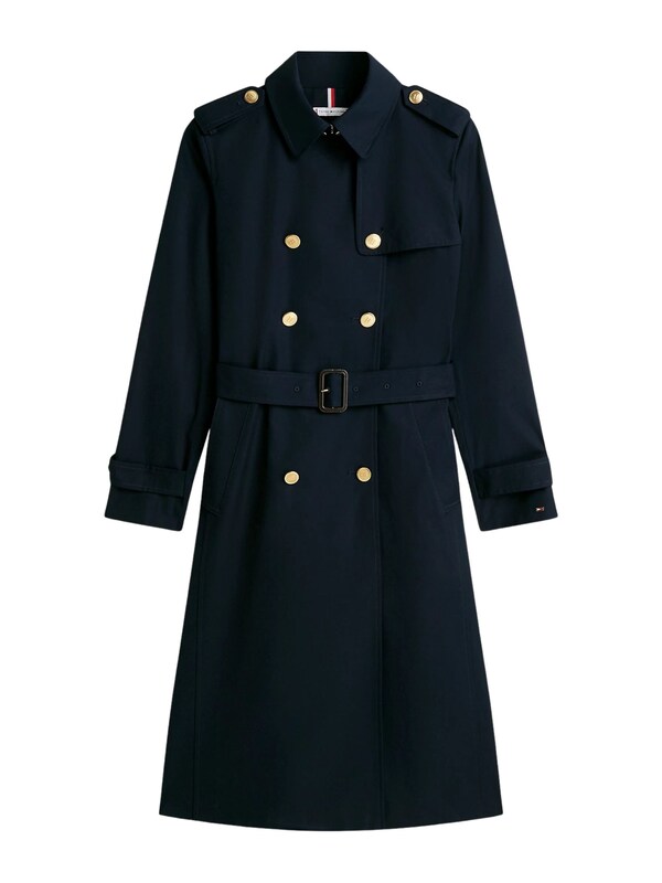  Tommy Hilfiger Tommy Hilfiger Slim Fit Trench Coat With Buttons 