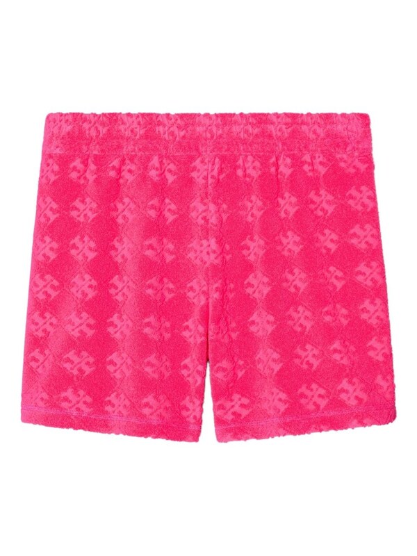  Tory Burch Tory Burch Logo Cotton Shorts 