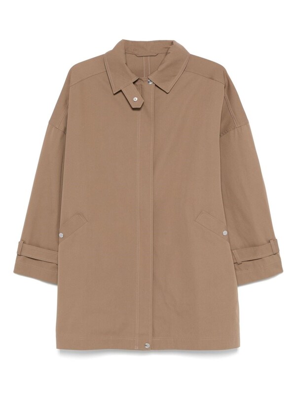 Toteme Toteme Organic Cotton Oversized Trench Coat 
