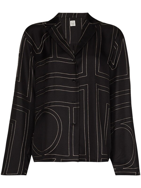  Toteme Toteme Silk Pajama Shirt 