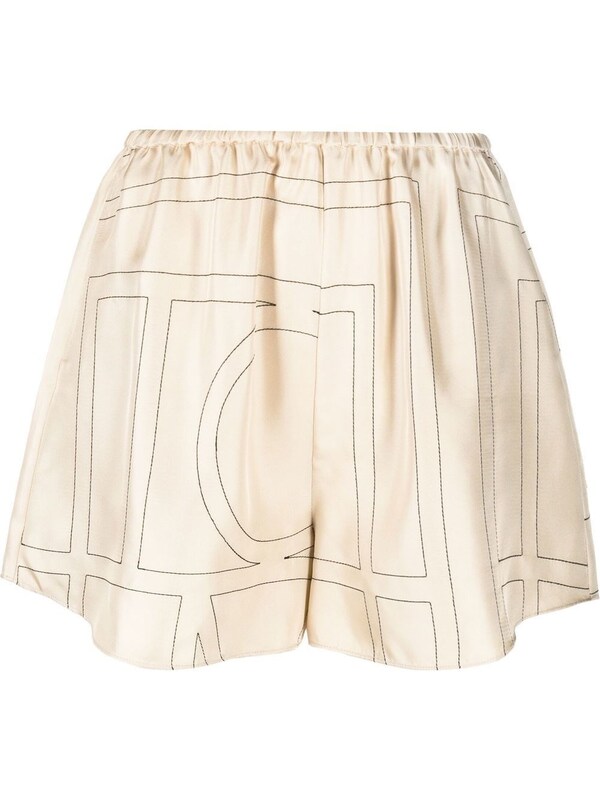  Toteme Toteme Silk Pajama Shorts 
