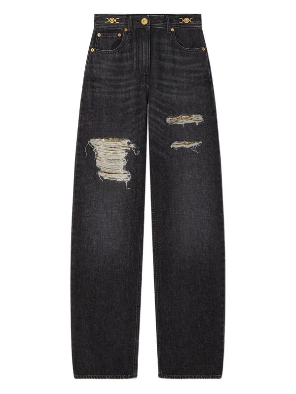  Versace Versace Denim Cotton Jeans 