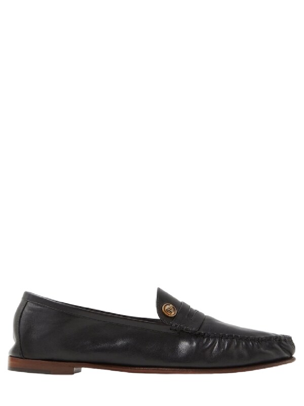  Versace Versace Leather Loafer 