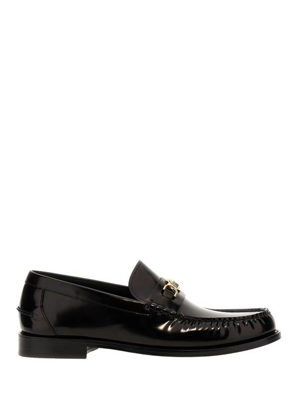  Versace Versace Leather Moccasin 