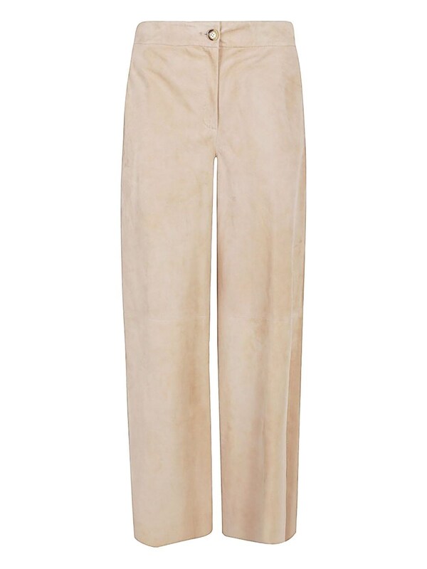  Via Masini 80 Via Masini 80 Linen Wide-leg Trousers 