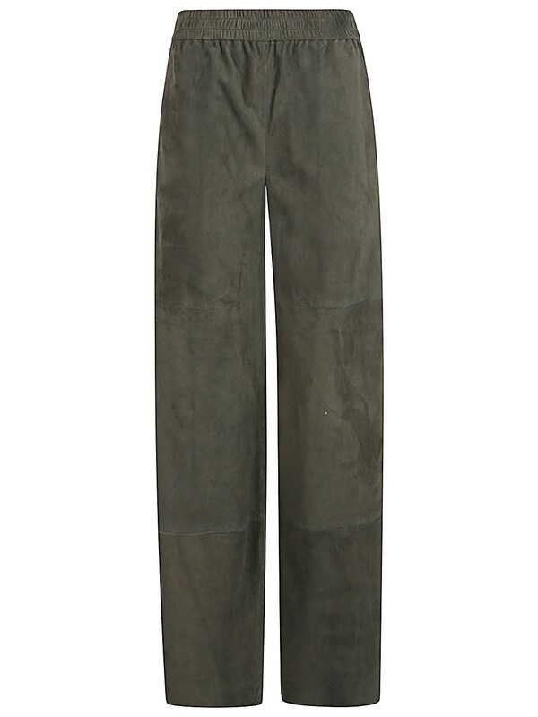  Via Masini 80 Via Masini 80 Suede Leather Trousers 