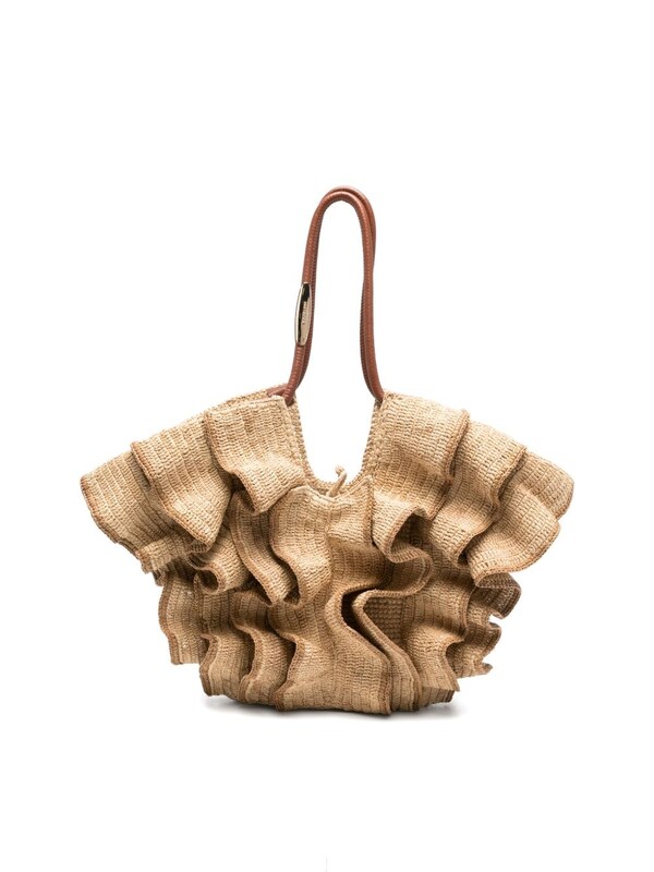  Zimmermann Zimmermann Goldentime Medium Rafia Tote 