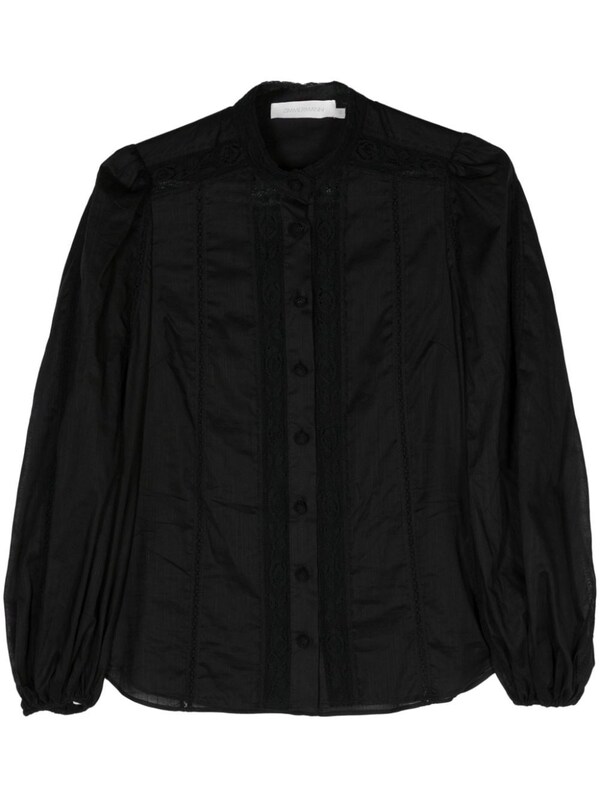  Zimmermann Zimmermann Lace Trim Detail Shirt 