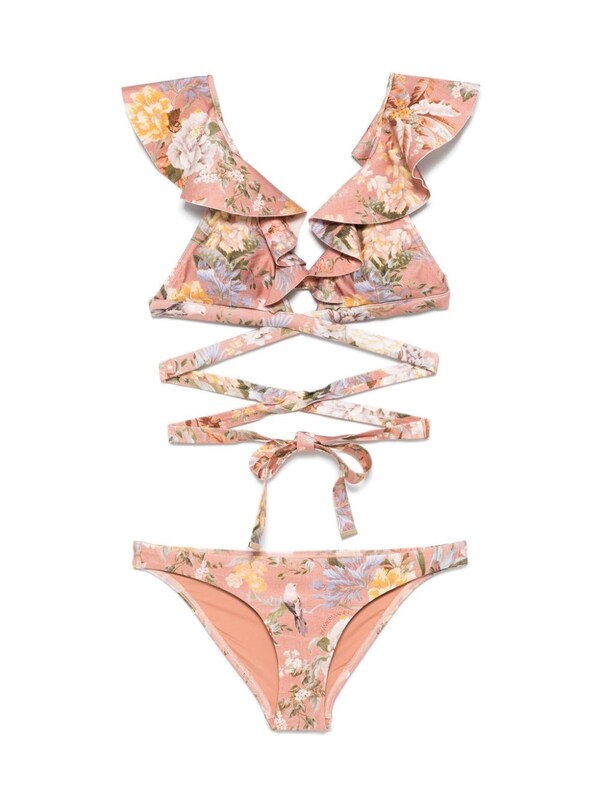  Zimmermann Zimmermann Tallow Printed Bikini Set 