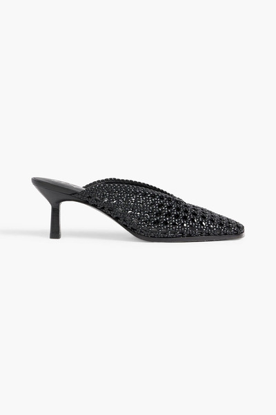  3.1 Phillip Lim - Id Macramé Leather Mules - Black - Eu 36 