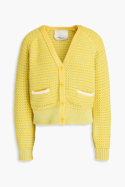  3.1 Phillip Lim - Knitted Cardigan - Yellow - Xs 